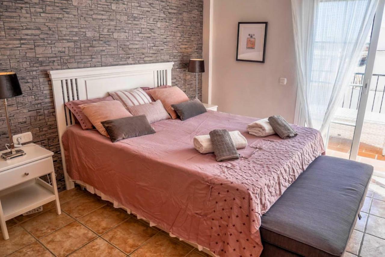 Beautiful Apartment Private Roof Terrace Nerja Esterno foto